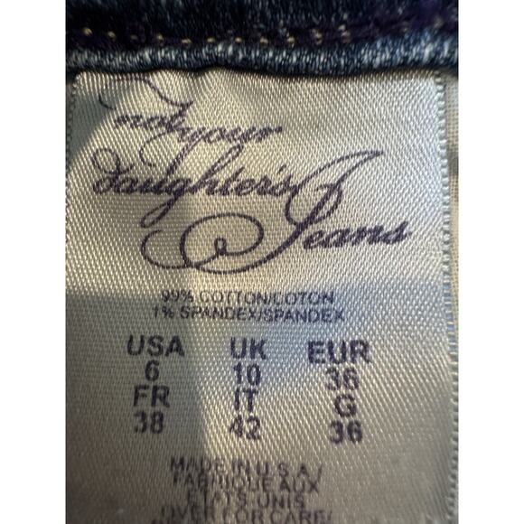6 for $20 not your daughters jeans classic 6 strait leg Made in USA - Picture 6 of 8